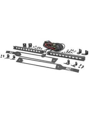 Oświetlenie LED HID i inne 10" podwójna flood Rough Country Black Series
