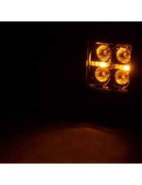 Lampy Cree LED 2" Amber DRL z mocowaniem Rough Country Black Series