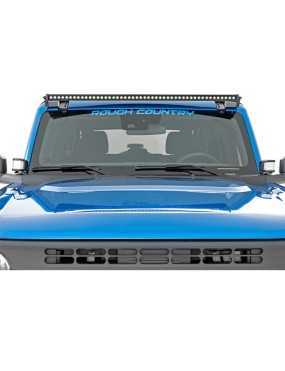 Lampy LED 2" kwadratowe Spot Beam Rough Country Black Series