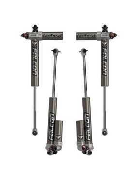 Zestaw amortyzatorów TeraFlex Falcon 3.3 Fast Adjust Piggyback Lift 1,5-2,5"