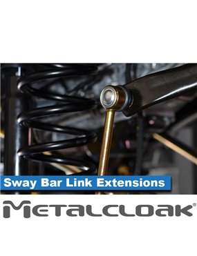 Front JK/JL/JT Sway Bar Link Extension Kit, 12.25"