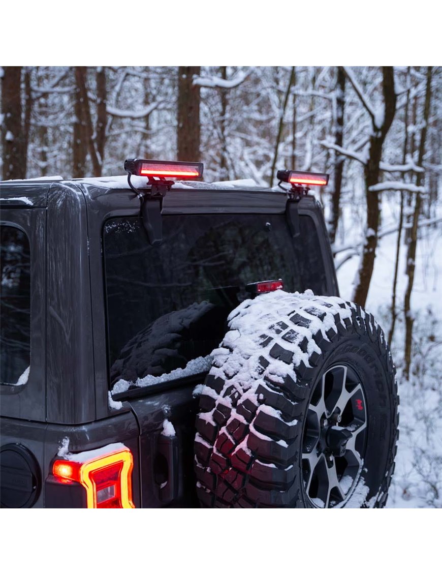 Uchwyt lamp na zawias tylnej szyby Wrangler JL