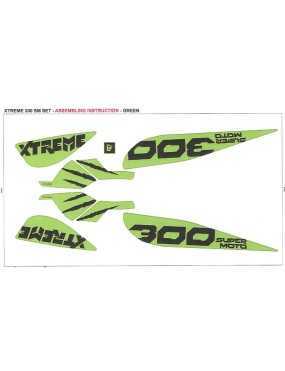 300cc Xtreme Supermoto Green