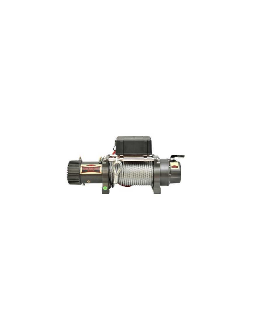 DWH 12000 HD Dragon Winch Highlander synthetic rope winch