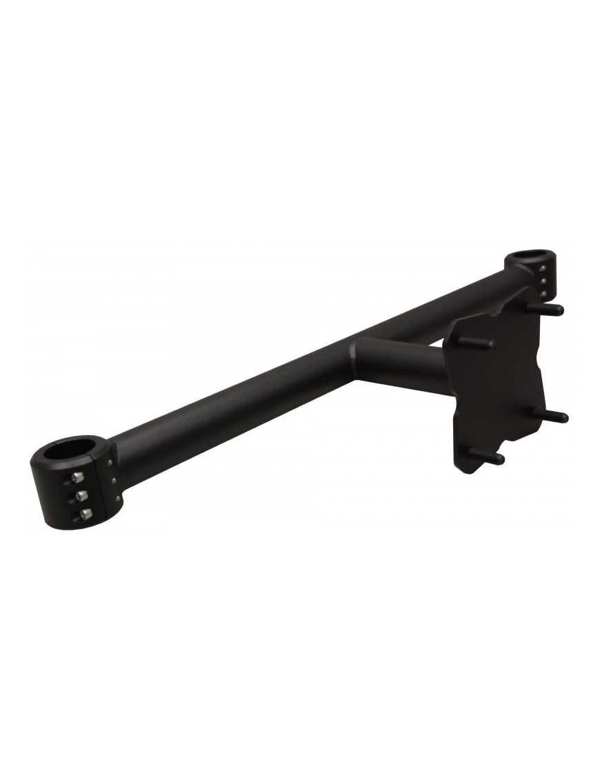 SPARE TIRE CARRIER REINFORCED BLACK - POLARIS RZR TURBO 2017