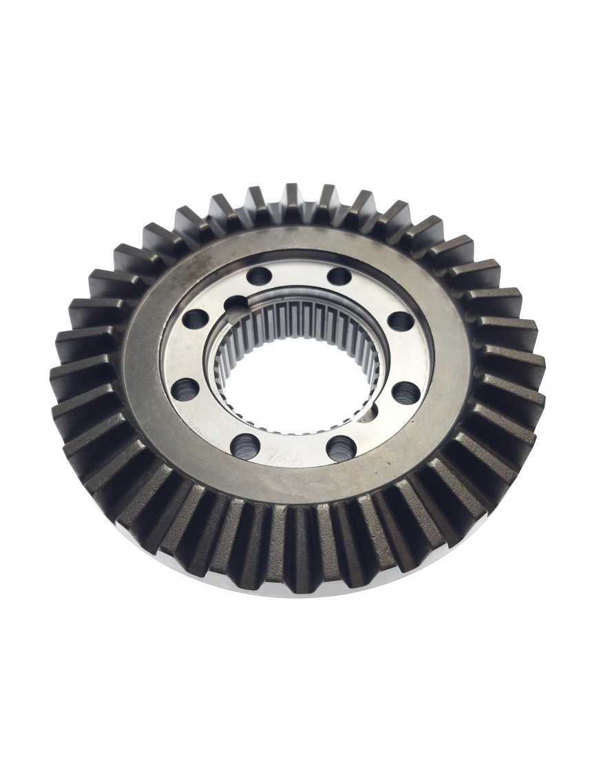 THE DRIVEN GEAR-STRAIGHT TEETH