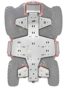 XRW SKID PLATES KIT ALU - SEGWAY SNARLER AT6 S