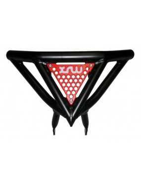 PARA-CHOQUES/FRONT BUMPER XR10 BLACK PHD RED YAMAHA 700