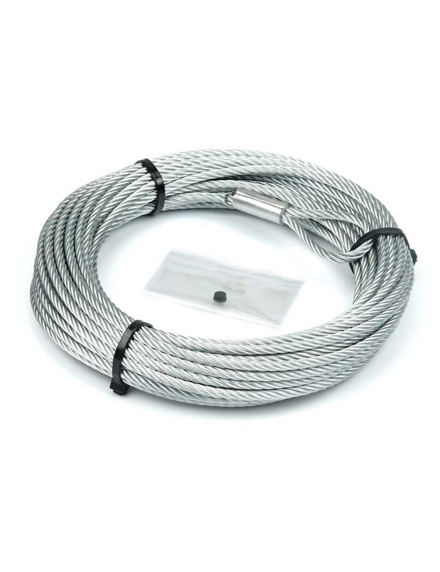 Lina stalowa do wycigarki WARN - 4,76 mm x 15,24 m Lina stalowa do wycigarki WARN - 4,76 mm x 15,24 m