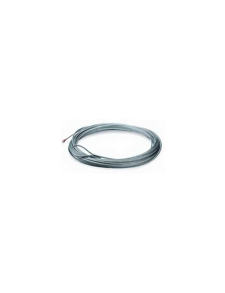 Lina stalowa do wycigarki WARN - 7,94 mm x 45,72 m, 4082 kg Lina stalowa do wycigarki WARN - 7,94 mm x 45,72 m, 4082 kg