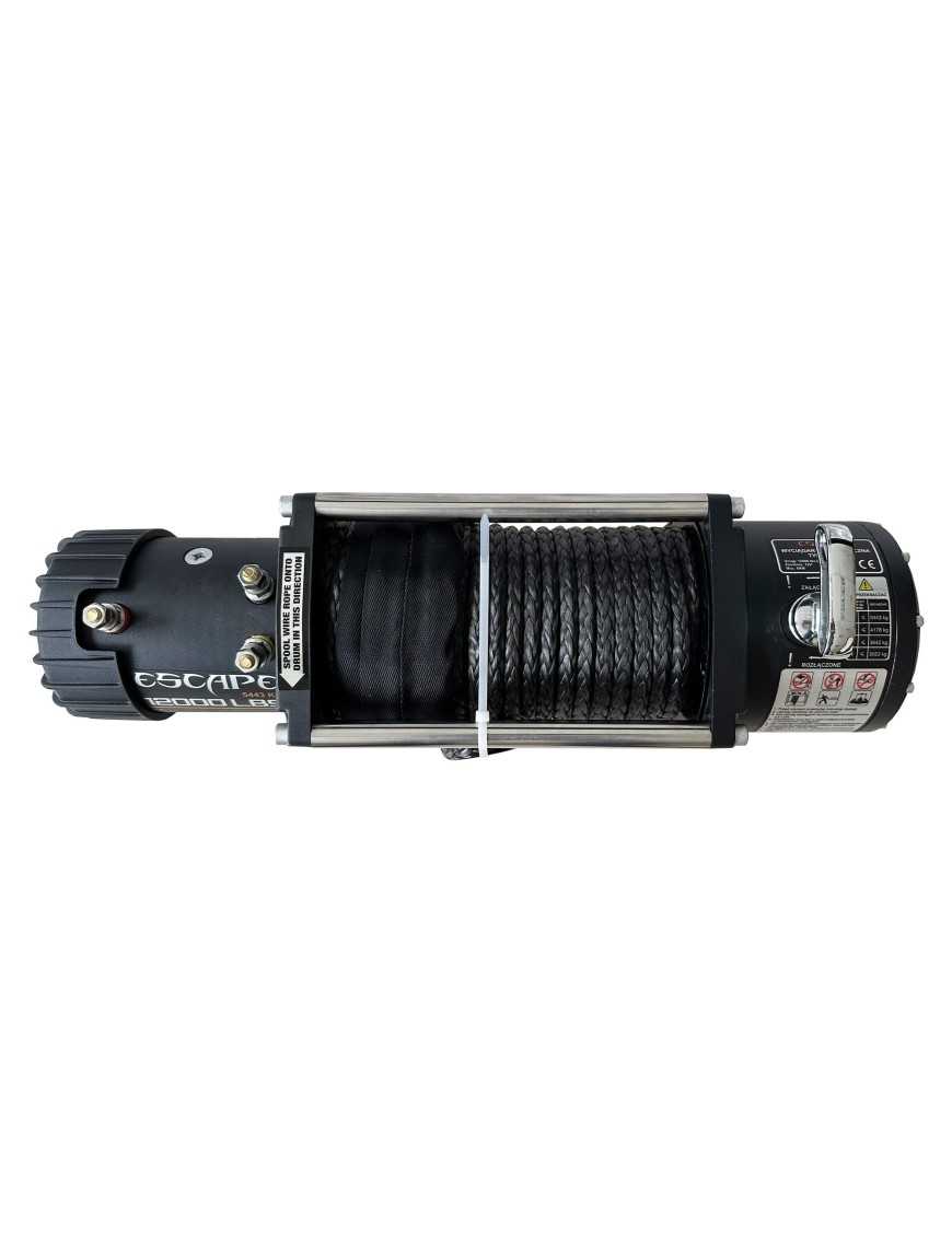 Winch Escape 12000ES 12000 lbs [5443 kg] with gray synthetic rope