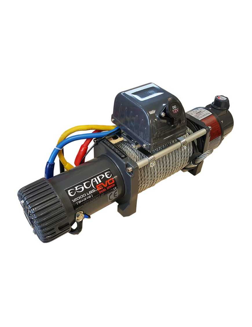 Winch Escape EVO 12000 lbs [5443 kg] Dual Speed