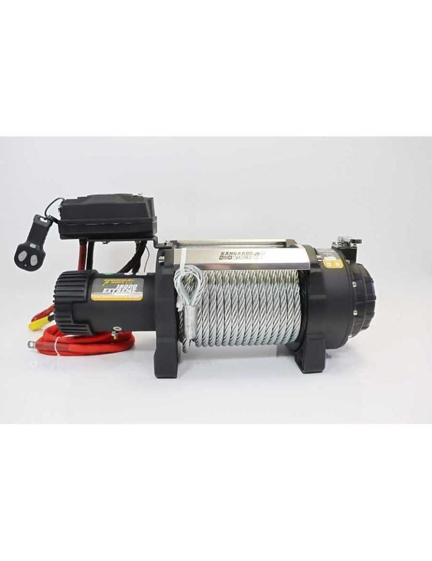 Winch Kangaroowinch K18000 Extreme 24V with steel cable