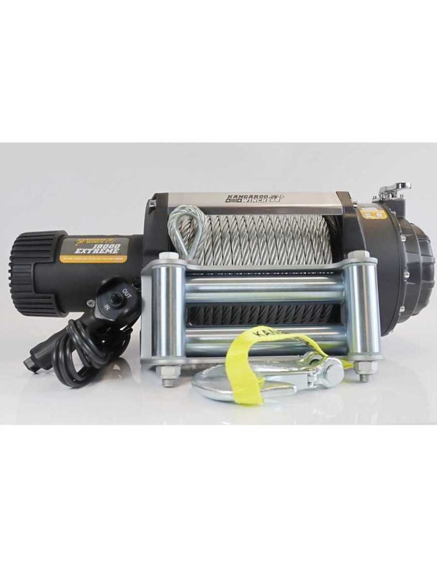 Winch Kangaroowinch K18000 Extreme 24V with steel cable