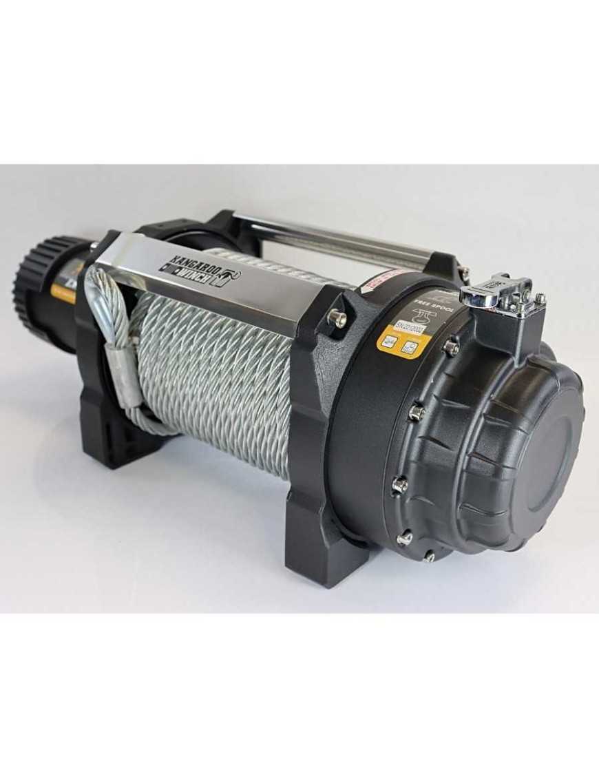 Winch Kangaroowinch K18000 Extreme 24V with steel cable