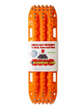 ActionTrax Metal Teeth Red (Pair)