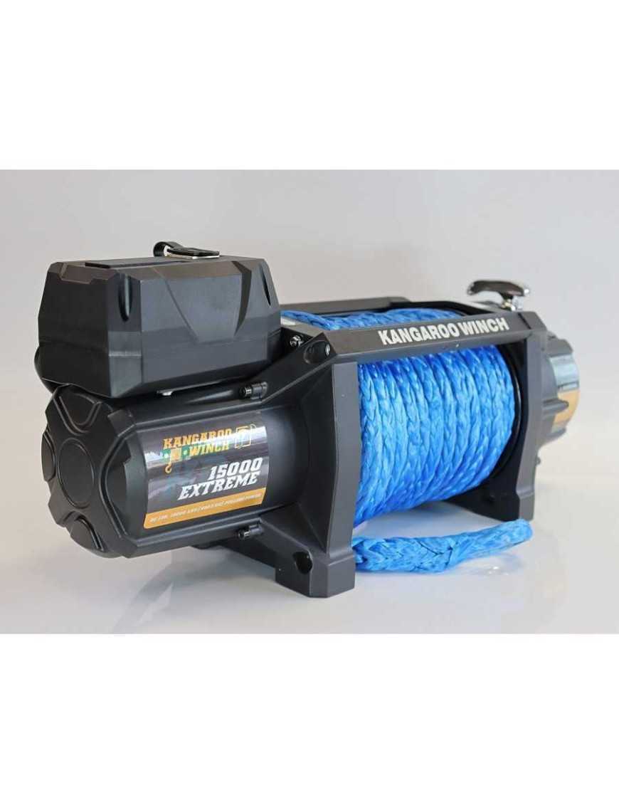Kangaroowinch K15000 Extreme 12V Winch with Synthetic Rope