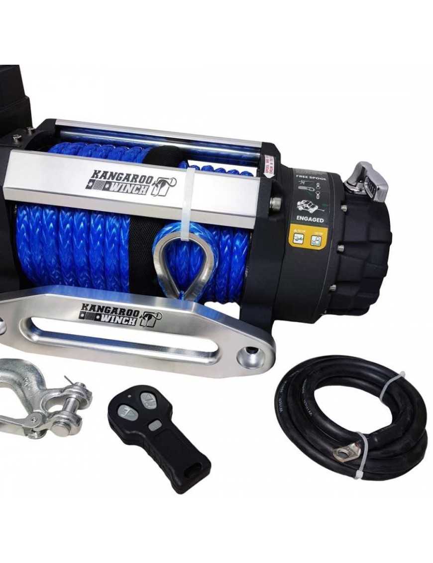 Kangaroowinch K12500 Extreme 12V Winch With Synthetic Rope