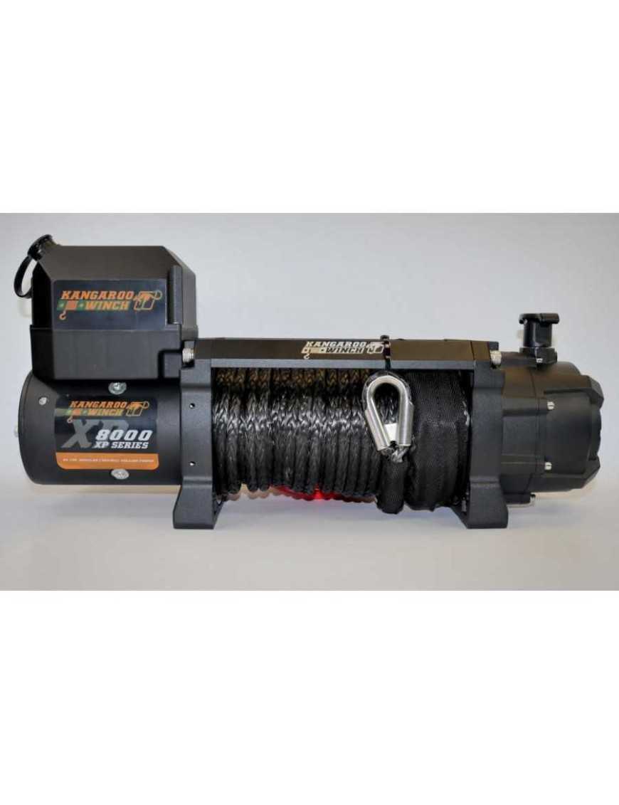 Kangaroowinch K8000 XP 12V Winch with Synthetic Rope
