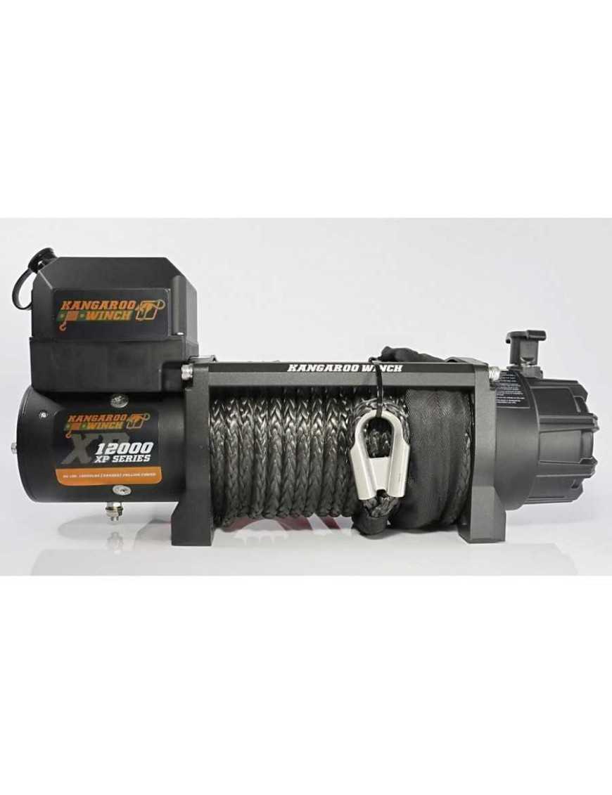 Kangaroowinch K12000 XP 12V Winch With Synthetic Rope