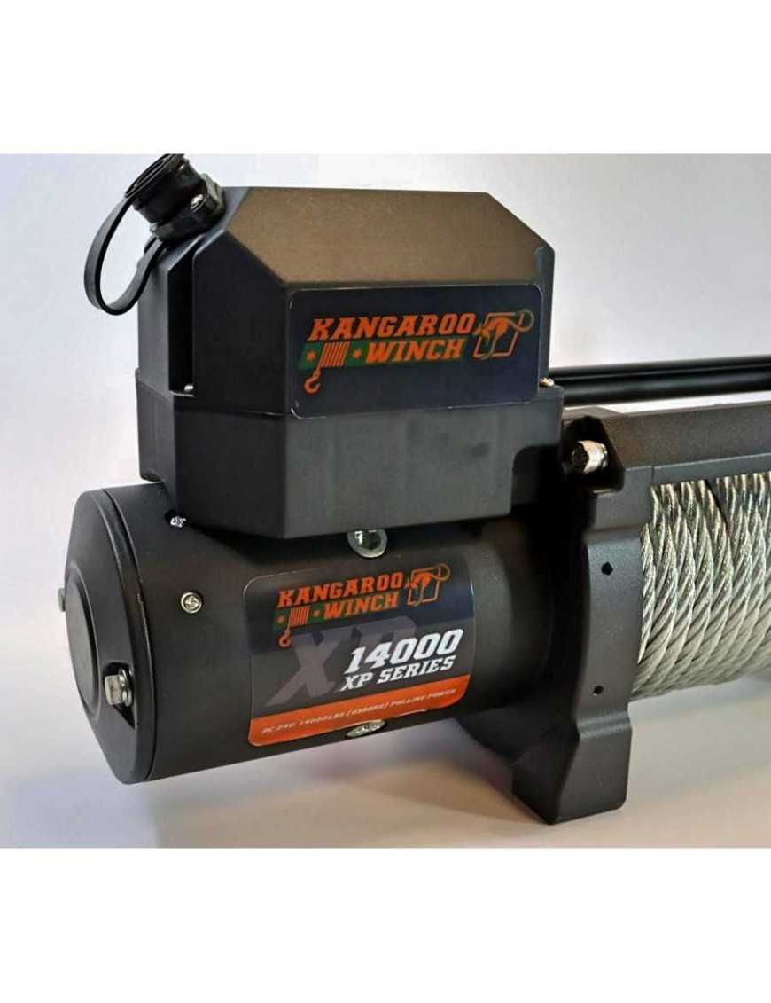 Kangaroowinch K14000 XP 12V Winch with Steel Cable