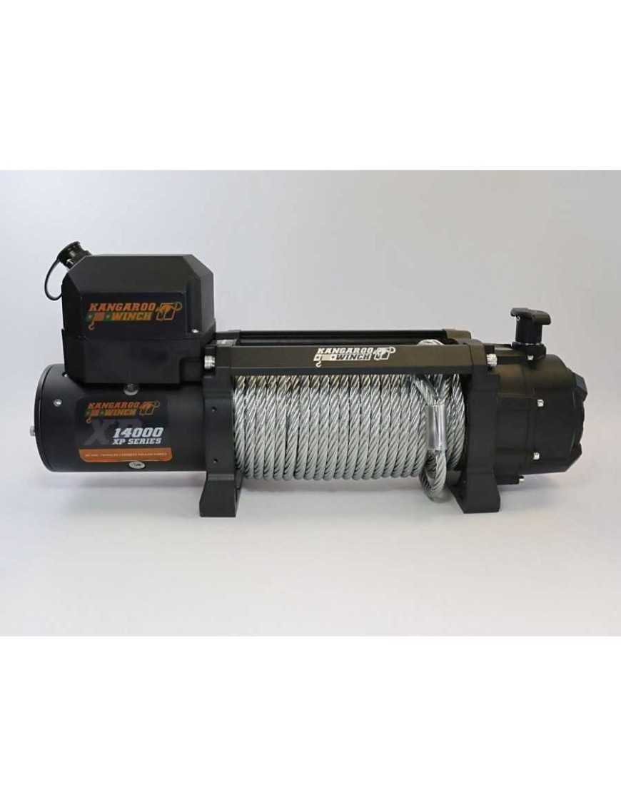 Kangaroowinch K14000 XP 24V Winch with Steel Cable