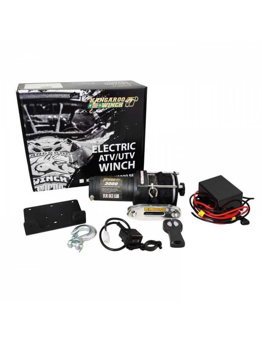 Kangaroowinch K3000 Winch with Synthetic Rope