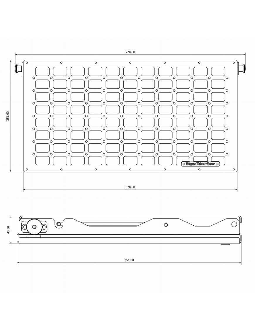 Jeep Wrangler JKU/JK/JLU/JL Expedition Table