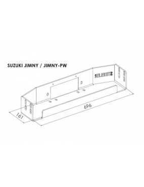 Winch Mounting Plate -...