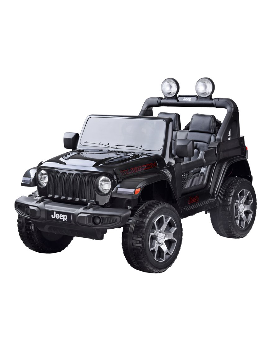 Autko na akumulator Jeep Wrangler Rubicon czarny Autko na akumulator Jeep Wrangler Rubicon czarny