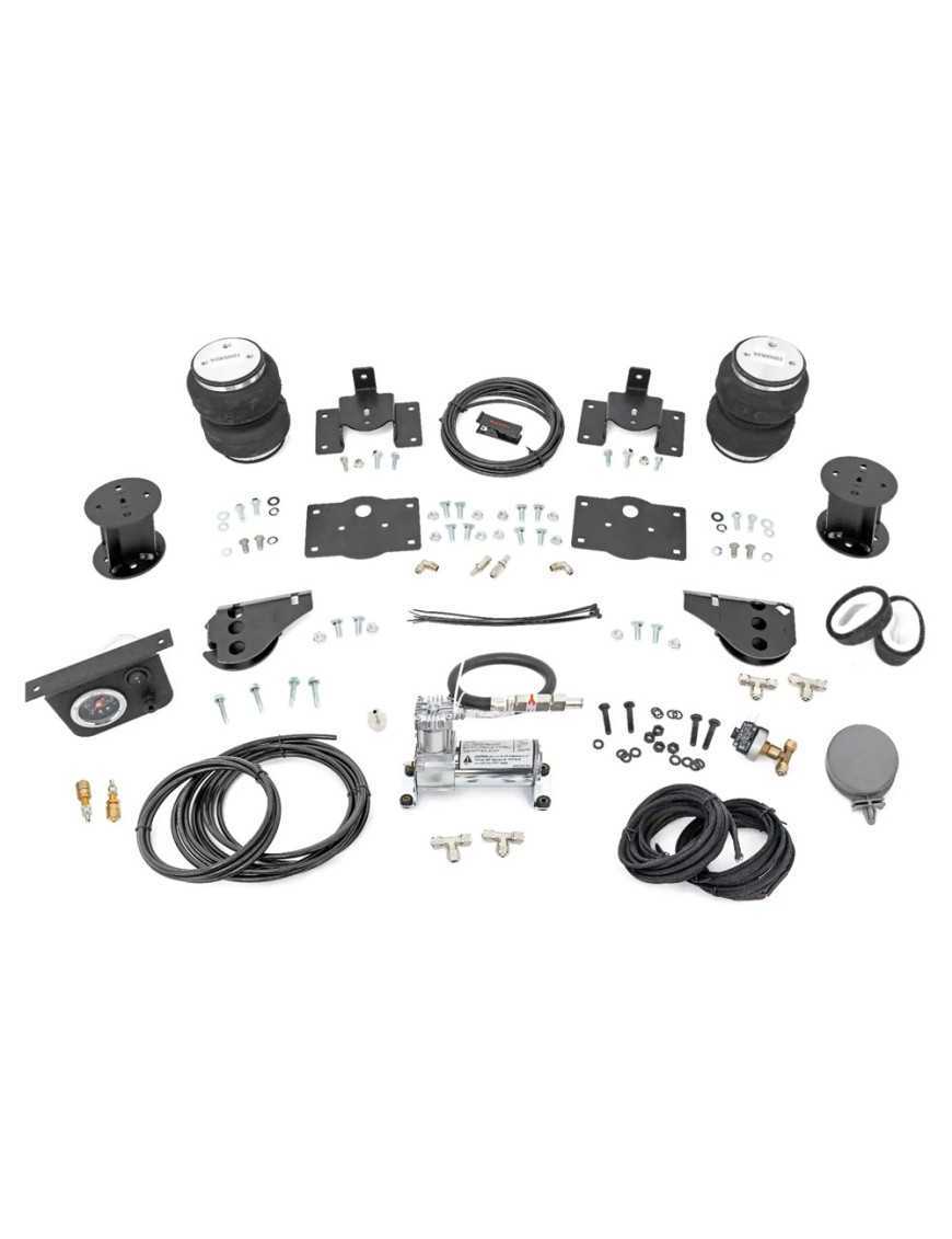 Zestaw pneumatyczny poziomujący zawieszenie tył Rough Country Lift 6" Zestaw pneumatyczny poziomujący zawieszenie tył Rough Country Lift 6"