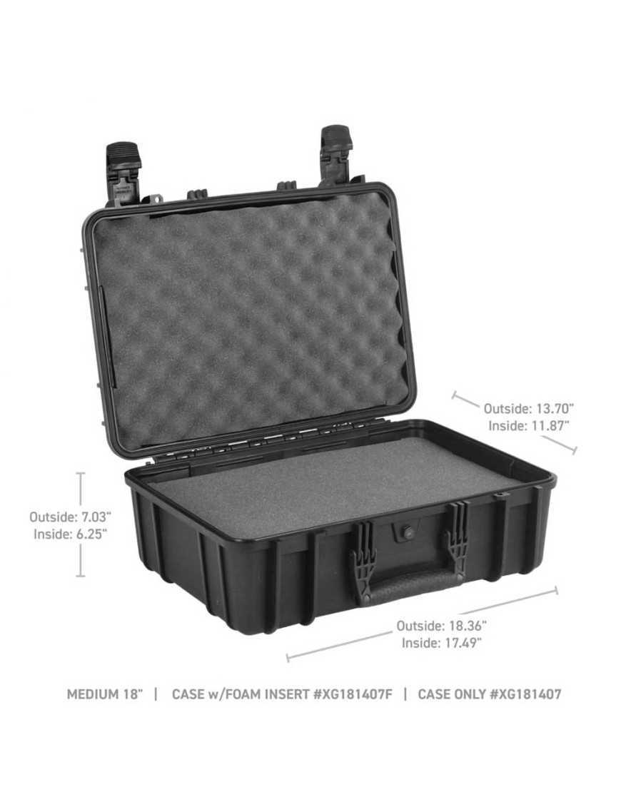 Walizka na narzędzia z wkładem piankowym medium Go Rhino Xventure