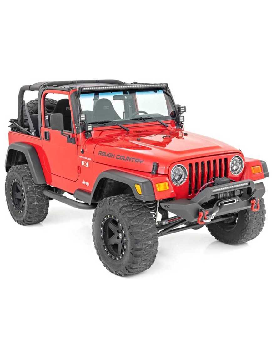 Progi, stopień boczny Rough Country Nerf Steps