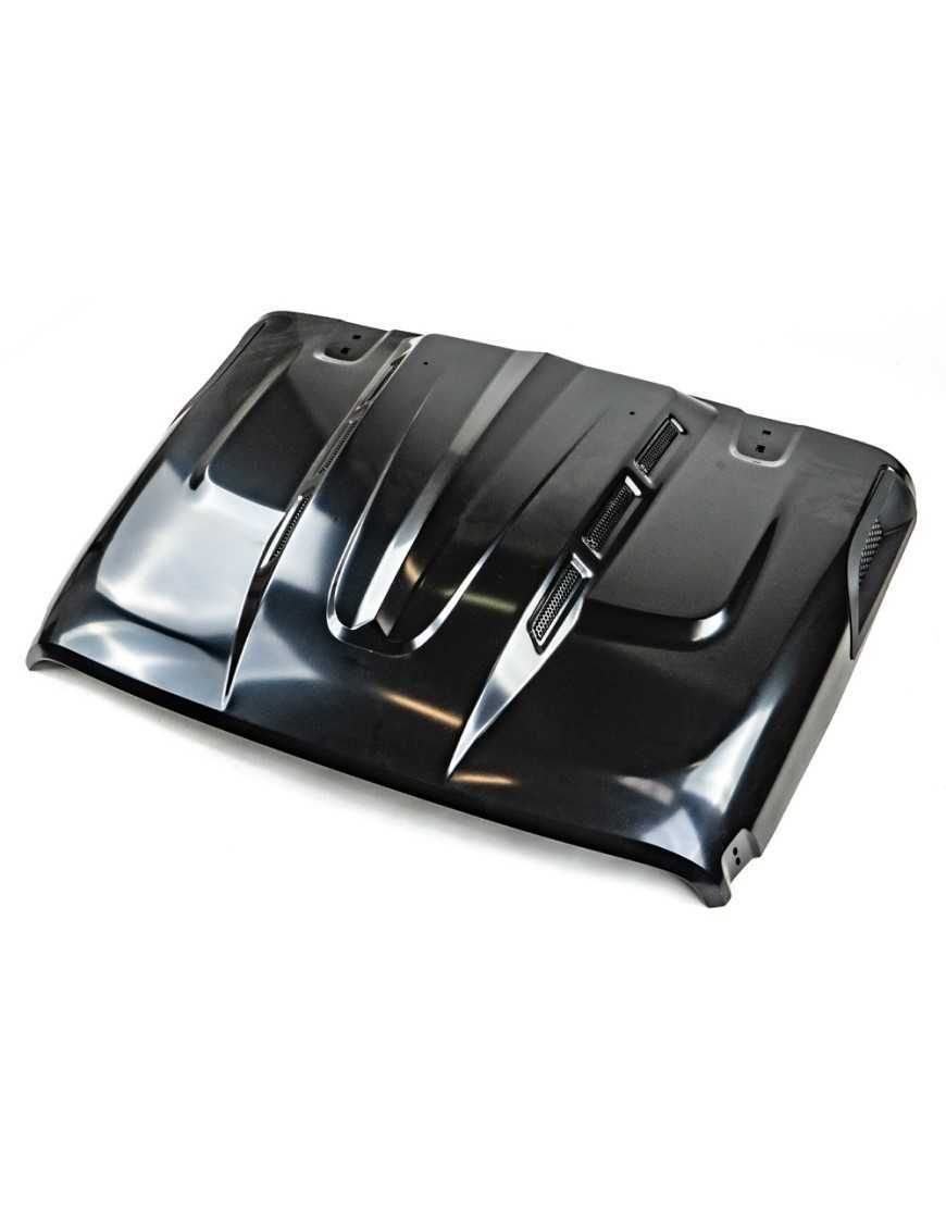 Maska stalowa przód matte black OFD Avenger Bonnet