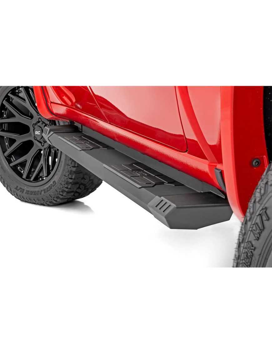 Progi, stopnie boczne Rough Country HD2 Crew Cab