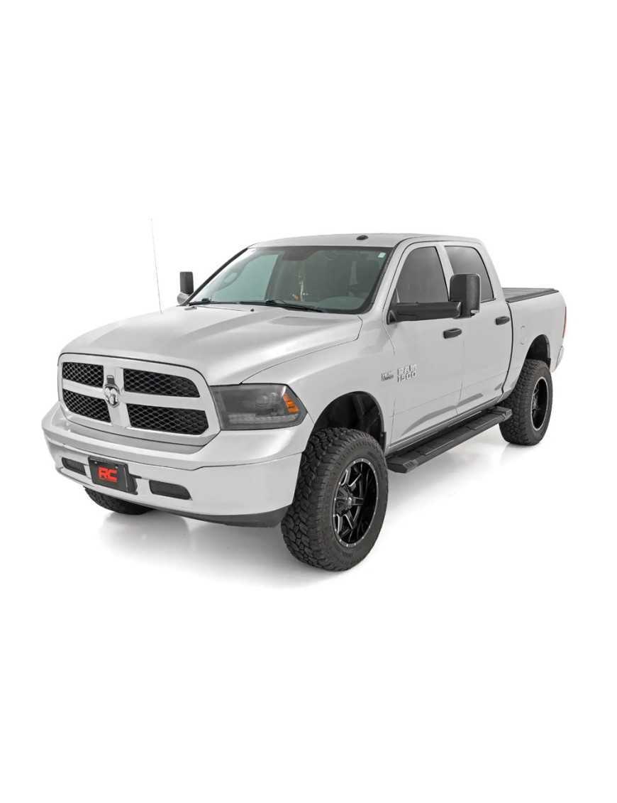 Progi, stopnie boczne Rough Country HD2 Crew Cab