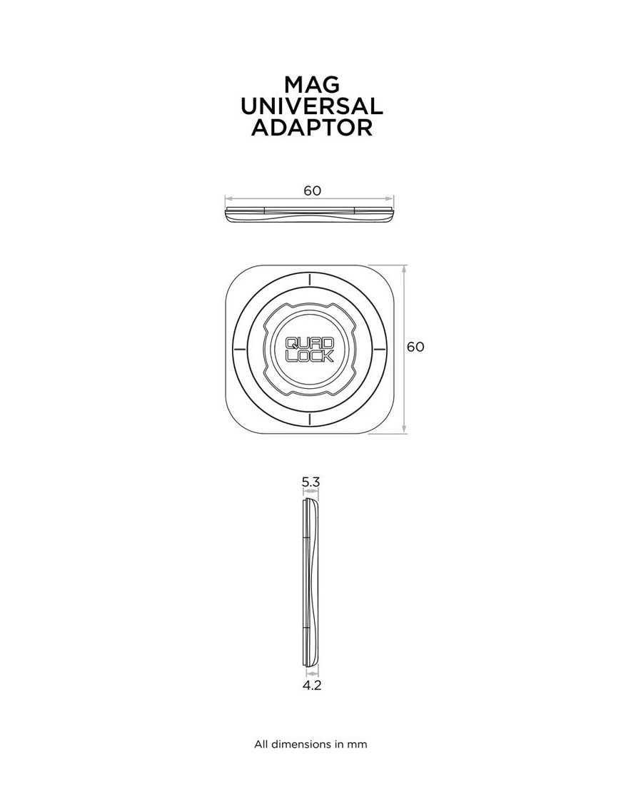 Quad Lock® MAG Universal Adaptor 