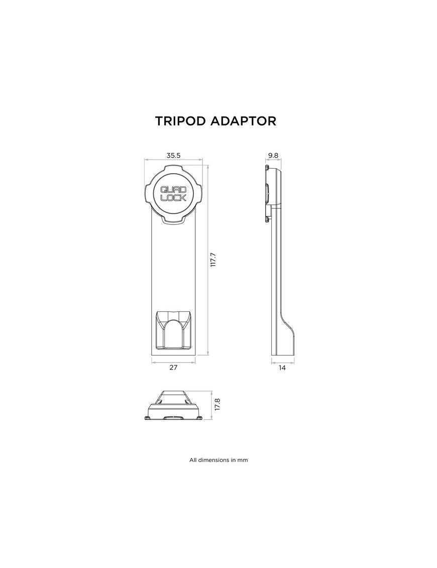 Quad Lock® Tripod Adaptor (V3)