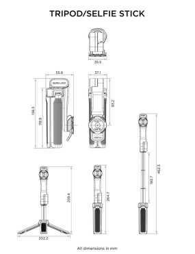 Quad Lock® Tripod / Selfie Stick