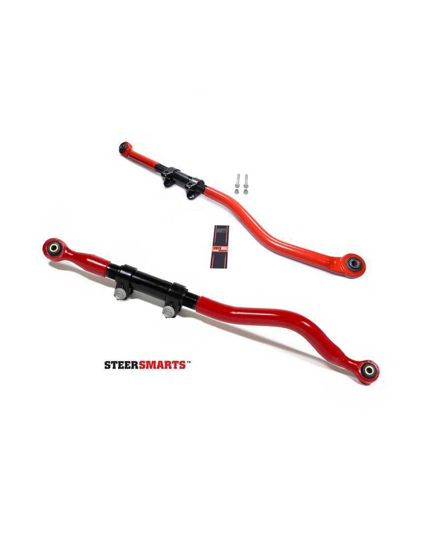 Front and Rear Adjustable Panhard Yeti SteerSmarts for Jeep Wrangler JLU Front and Rear Adjustable Panhard Yeti SteerSmarts for Jeep Wrangler JLU