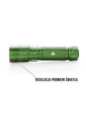 MACGYVER LATARKA ALUMINIOWA Z PŁYNNĄ REGULACJĄ ŚWIATŁA 200 LM 102275