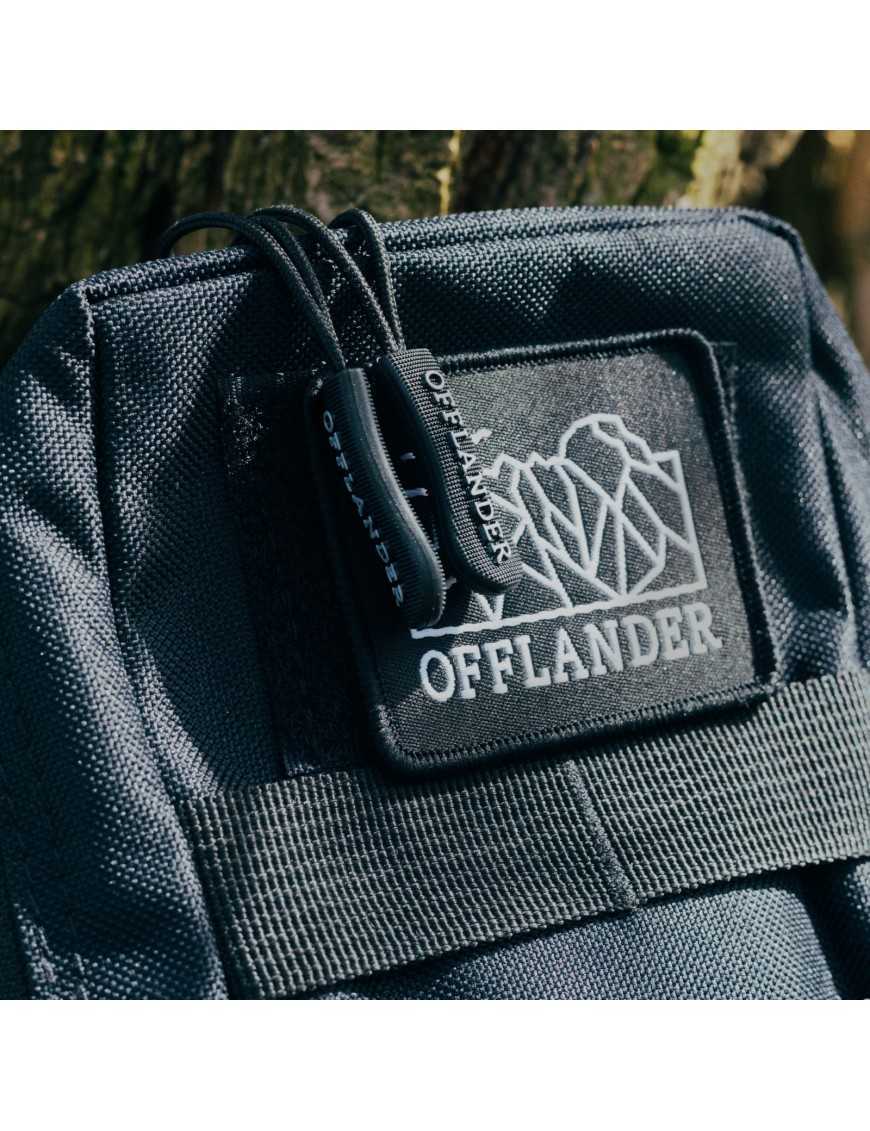 OFFLANDER SASZETKA TAKTYCZNA UNIWERSALNA MOLLE Z RZEPEM CZARNA