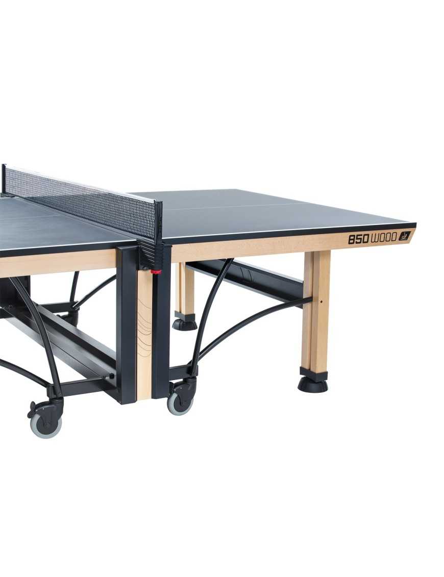 CORNILLEAU STÓŁ TENISOWY COMPETITION 850 WOOD ITTF SZARY
