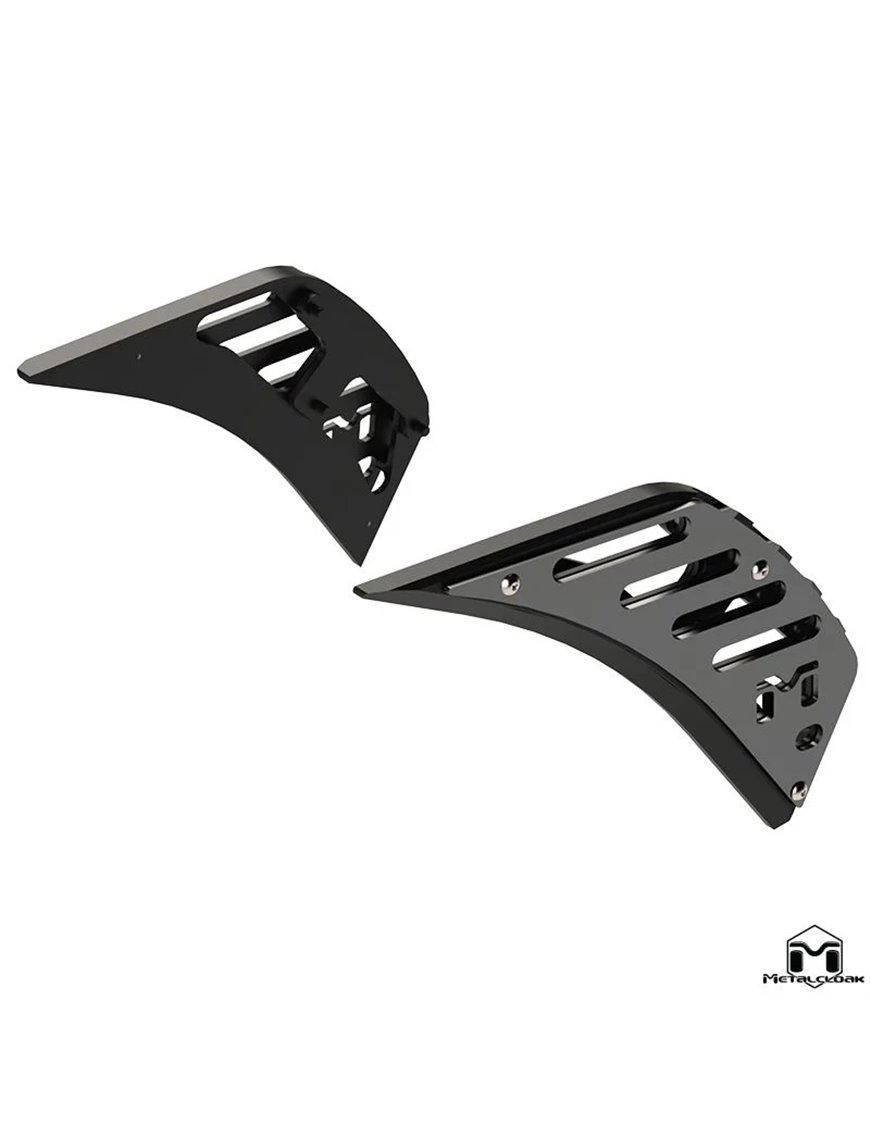 Billet Air Outlet Front Fender Vents JT Gladiator JL Wrangler Billet Air Outlet Front Fender Vents JT Gladiator JL Wrangler
