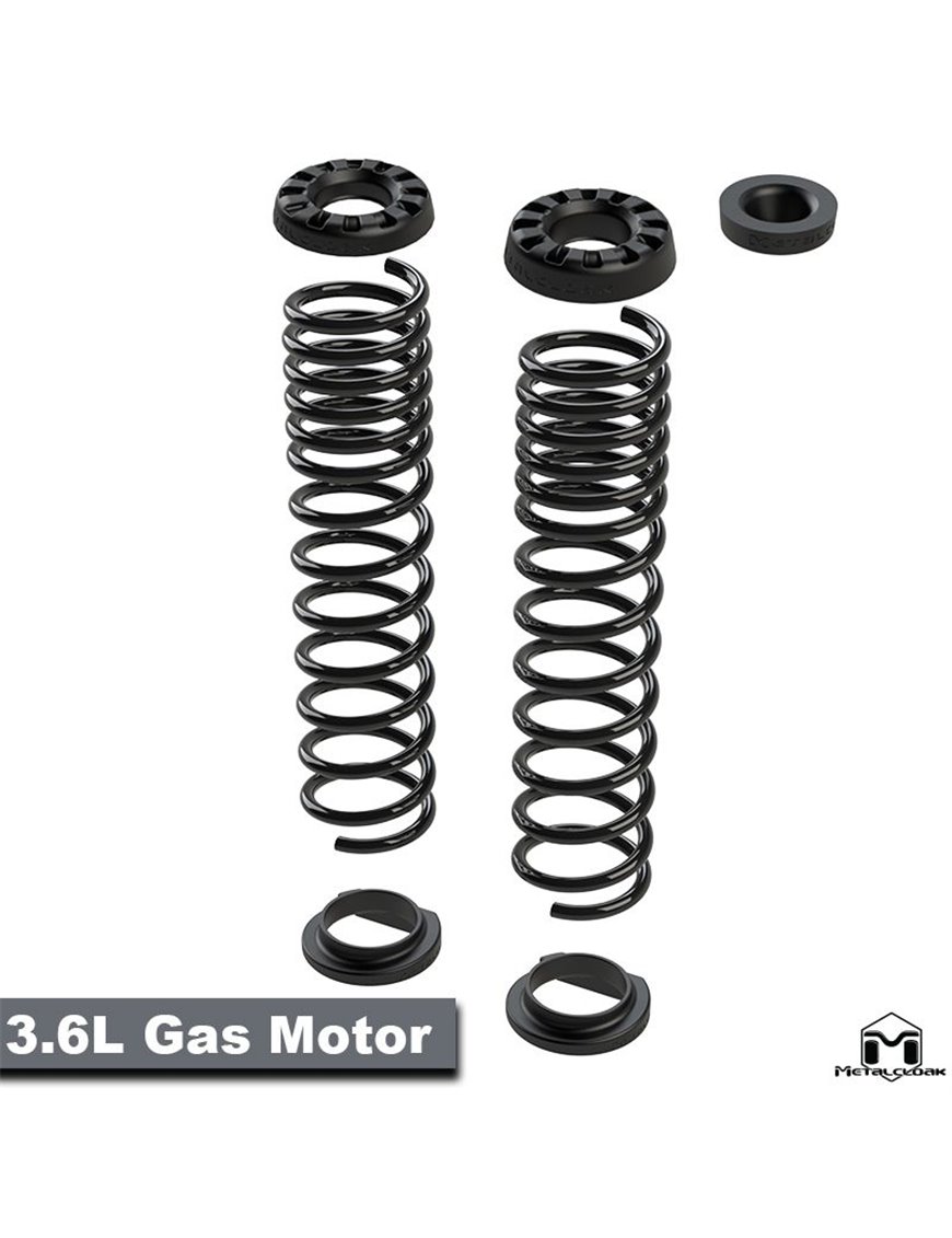JT Gladiator 2.5", JL Wrangler 4 Door, 3.5"/ 2 Door 4.5" True Dual Rate Coils, Front JT Gladiator 2.5", JL Wrangler 4 Door, 3.5"/ 2 Door 4.5" True Dual Rate Coils, Front