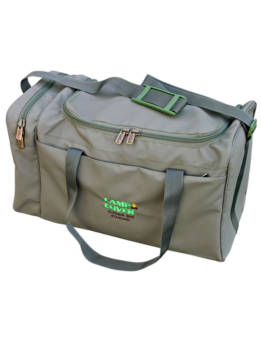 CAMP COVER CLOTHING BAG 100% CANVAS 45L, KHAKI