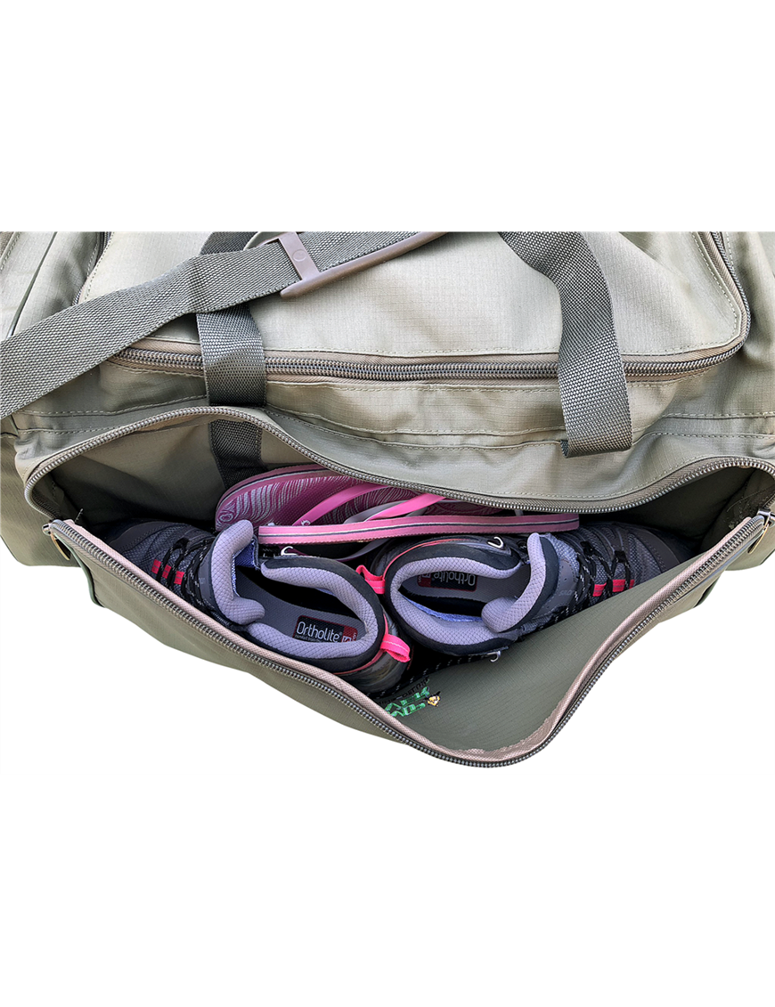 CAMP COVER CLOTHING BAG DELUXE 60L, KHAKI