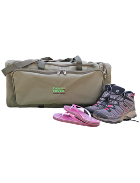 CAMP COVER CLOTHING BAG DELUXE 60L, KHAKI