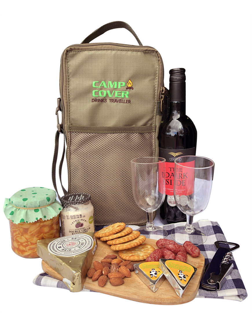 CAMP COVER TRAVELLER BAG FOR DRINKS FOR CAMPING, PICNIC AND THE CAR CAMP COVER TRAVELLER BAG FOR DRINKS FOR CAMPING, PICNIC AND THE CAR