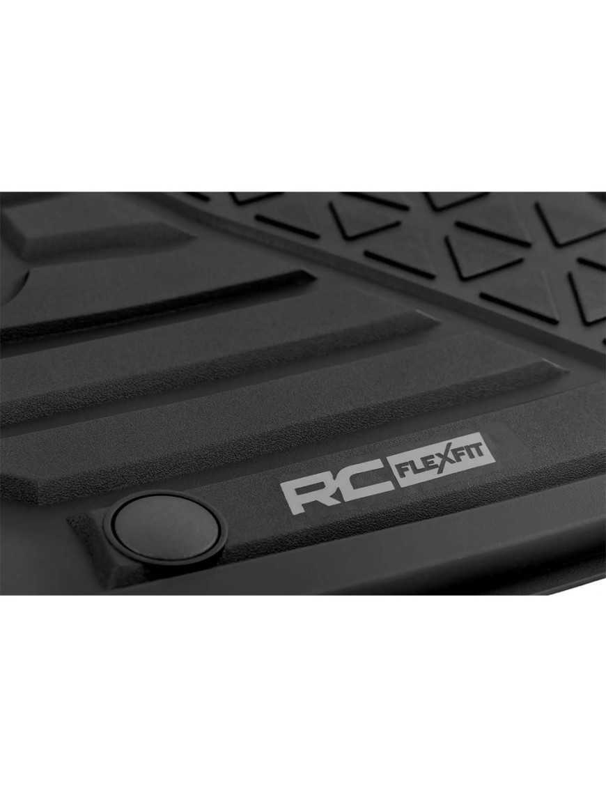 Dywaniki na podłogę przód i tył Rough Country Flex-Fit Crew Cab